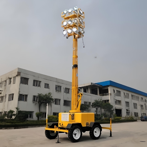 Application of DC generator in light towers