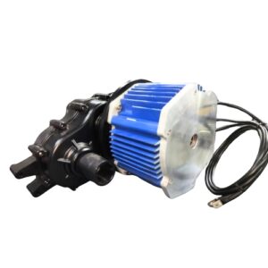 Assembled Gear Motors with a BLDC motor and a gearbox for EV application